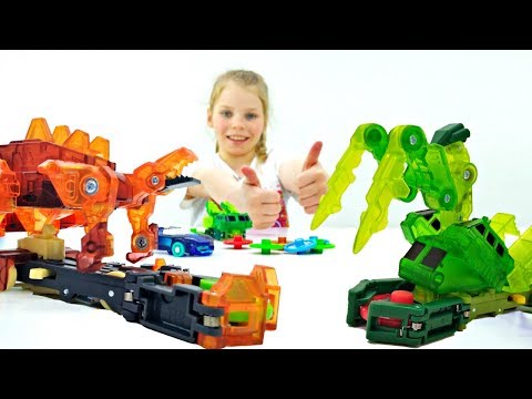 Видео: Дикие Скричеры - Новые Машинки Трансформеры. Видео про роботов и игрушки для детей