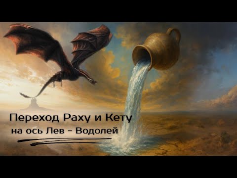 Видео: Переход Кету в знак Льва, Раху в знак Водолея: смысл оси Лев - Водолей, общие тенденции транзита.