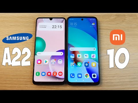 Видео: SAMSUNG GALAXY A22 VS XIAOMI REDMI 10 - ЧТО ЛУЧШЕ? ПОЛНОЕ СРАВНЕНИЕ!