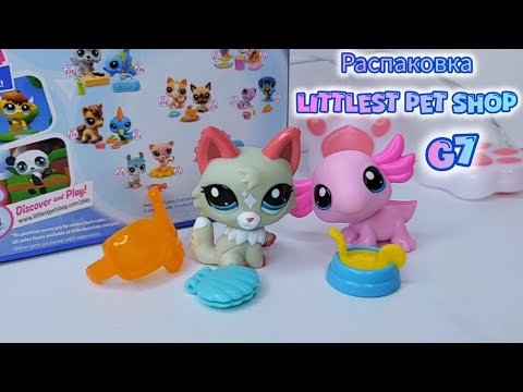 Видео: Распаковка Littlest Pet Shop G7 | Удивительные Девы ✨️