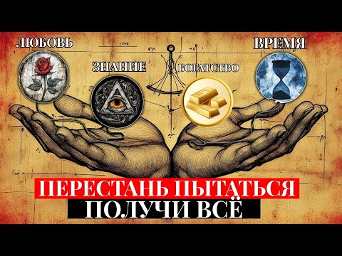 Видео: Закон обратного действия - Перестаньте пытаться — получите всё желаемое, без лишних слов — Гурджиев