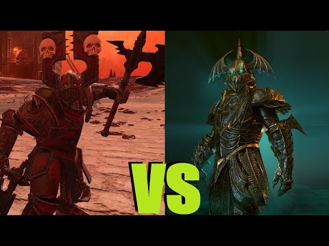Видео: Воины Хаоса Хорна (парное оружие) vs Стражи глубин: Total War Warhammer 3. тесты юнитов v 2.4.0
