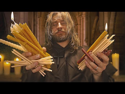 Видео: [ASMR] Средневековый мастер по изготовлению свечей в полночь 🕯️