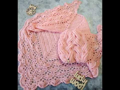 Видео: Бактус крючком.