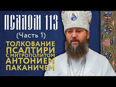 Видео: Толкование Псалтири. Псалом 113 (часть 1).
