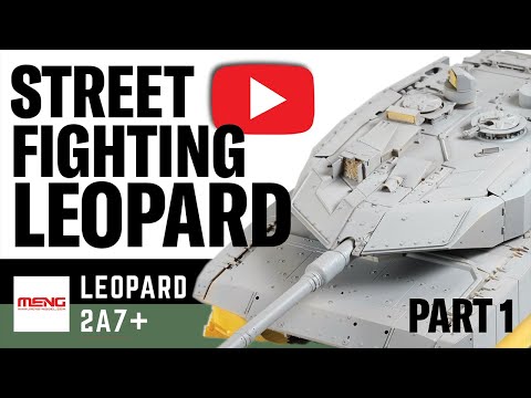 Видео: Как построить и УЛУЧШИТЬ танк MENG Leopard 2 A7 в масштабе 1/35