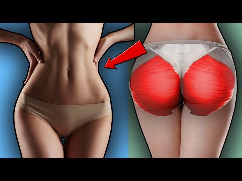 Видео: Тренировка плоского живота и круглых ягодиц | Получить тело песочные часы | 10-дневный вызов