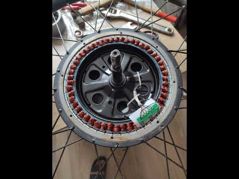 Видео: Замена датчиков холла электровелосипед