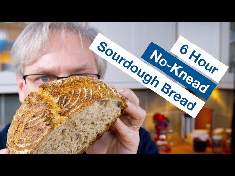 Видео: 🔵 Рецепт хлеба на закваске без замеса за 6 часов. Ремесленный голландский хлеб.
