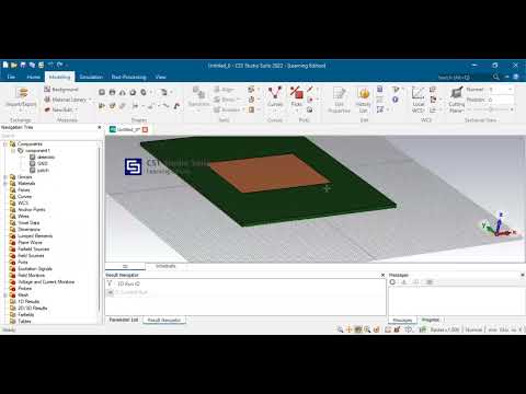 Видео: Создание патч антенны в CST STUDIO SUITE. Лекция