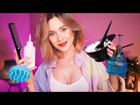 Видео: 🤤 АСМР Усыпляющий МАССАЖ ГОЛОВЫ и СПА УХОД ЗА ВОЛОСАМИ 💕 asmr hair spa scalp massage