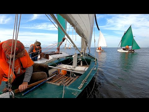 Видео: Вторая гонка очень разных лодок