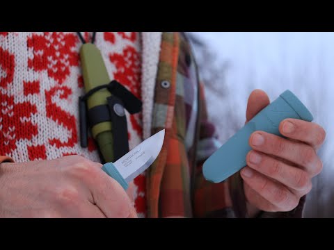 Видео: Solo bushcraft, с минимальным снаряжением I Обзор ножей Morakniv ELDRIS и ELDRIS LIGHTDUTY