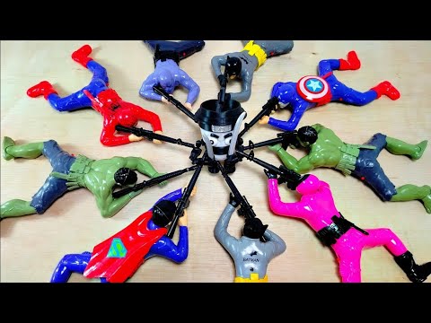 Видео: Видео распаковки супергеройских игрушек, магического танца, Человека-паука, Халка, Капитана Амери...