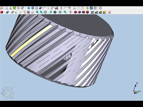 Видео: FreeCAD 1.0. Проблема в Part Design с Субтрактивной спиралью и последующим Круговым массивом
