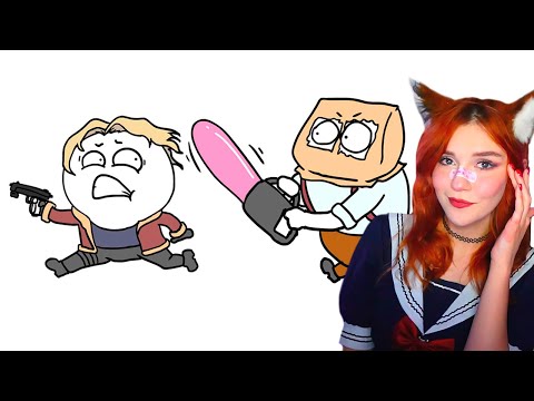 Видео: RESIDENT EVIL 4 Remake Добряк ( Dobryak ) Реакция