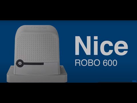 Видео: Nice ROBO  Подключение, настройка и программирование привода для откатных ворот Nice RO600