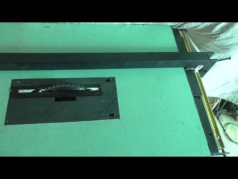 Видео: Быстрозажимной параллельный упор для пильного станка