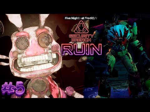Видео: ЗЛОЙ ФРЕДДИ БЕЗ ГОЛОВЫ во FNAF Security Breach DLC RUIN #5