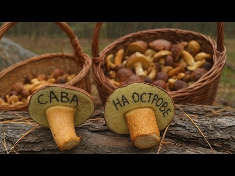 Видео: Грибалка на ОСТРОВЕ.