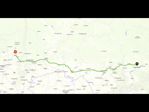Видео: "На восток" Путешествие на Байкал в автодоме. Часть первая. Пермь - Красноярск