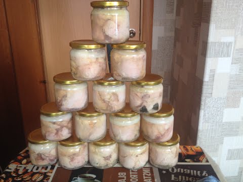 Видео: Тушёнка из курицы в автоклаве.