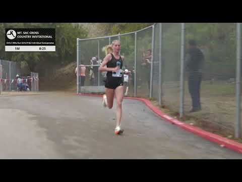 Видео: Индивидуальный зачёт, 1-й и 2-й дивизионы, девушки — Mt SAC Cross Country Invite 2025 [Полный пов...