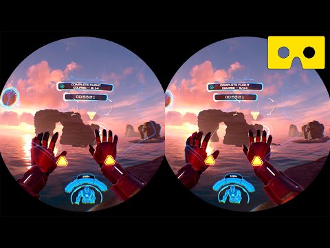 Видео: Демоверсия Marvel’s Iron Man VR [PS VR] — VR SBS 3D Видео