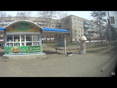 Видео: АМУРСК - Город Проспектов. Маршрут № 4. Правая сторона по ходу автобуса. Полная версия. Май 2022 г.