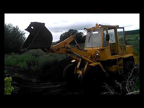 Видео: работа на фронтальном погрузчике то - 30