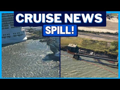 Видео: НОВОСТИ КРУИЗОВ: Разлив нефти повлиял на круизные лайнеры, маршрут NCL был бесплатно продлен, а D...