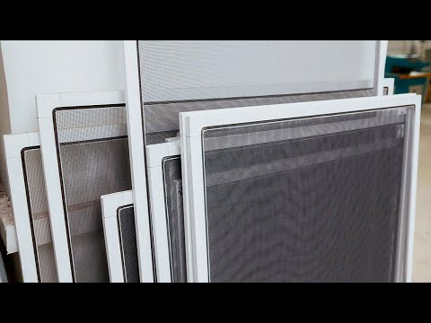 Видео: Москитная сетка на пластиковое окно за 36 рублей!
