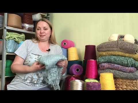 Видео: Кид мохер Италия. Видеообзор пряжи