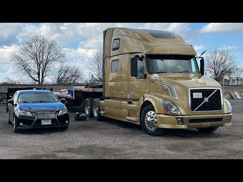 Видео: Продал Volvo …что,зачем почему,куда,кому ( конец истории  Volvo за 9,000$),про прицепы и рынок в США