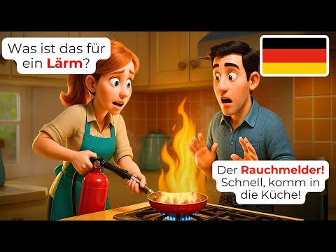 Видео: 🇩🇪 Кухонные Катастрофы и Заказ Еды A1 A2 Учите Немецкий Быстро