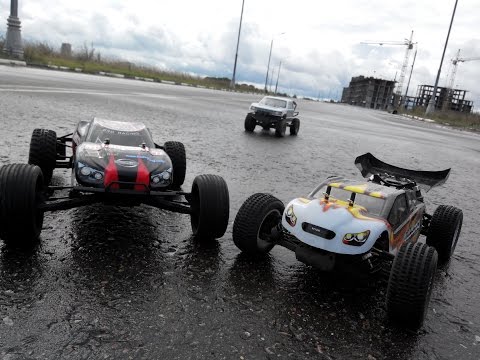 Видео: Бюджетные радиоуправляемые тачки, максимальная скорость VRX и BSD