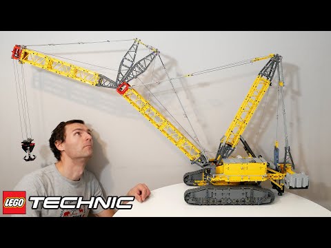 Видео: Испортили хороший набор: Обзор новинки ЛЕГО Техник Гусеничный Кран Liebherr 42146 LR 13000 2023