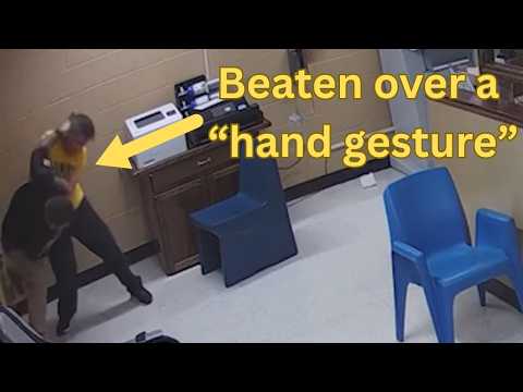 Видео: Бывший сержант приговорён к 10 годам за жестокое избиение заключённого