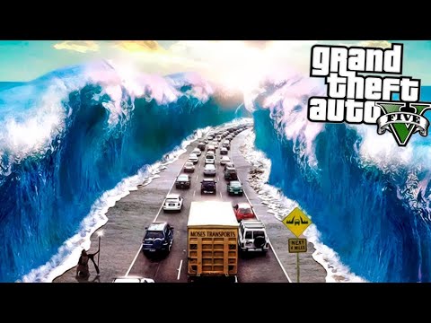 Видео: САМАЯ ОПАСНАЯ И НЕОБЫЧНАЯ ДОРОГА В ГТА 5 ПОСЛЕ ЦУНАМИ! РЖ   Последняя дорога жизни гта 5 моды gta 5