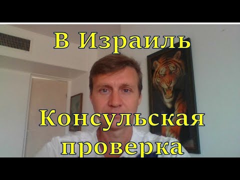 Видео: Консульская проверка. Консул тоже умеет шутить. Репатриация в Эйлат (Израиль)