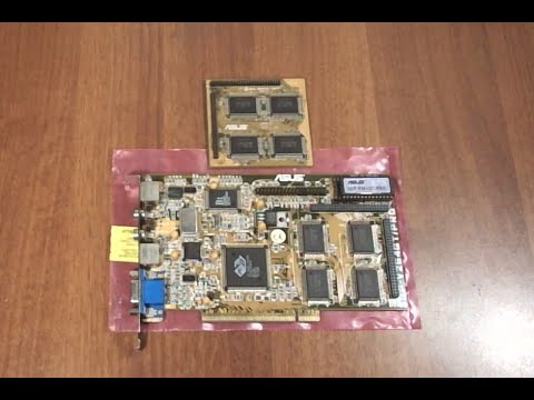 Видео: PCI VGA монстр из 90х - ASUS 3DP-V264GT/PRO.