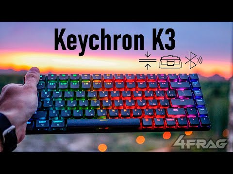 Видео: ОПТИЧЕСКИЙ ХОТСВАП ЛОУПРОФИЛЬ!? Keychron K3!