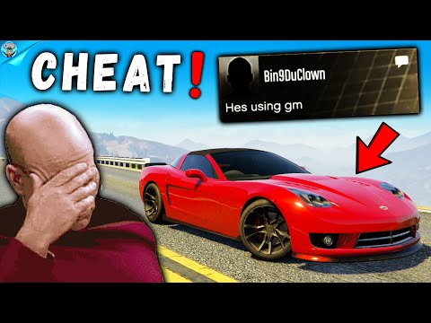 Видео: Уничтожаем читеров, использующих режим Бога в GTA Online!