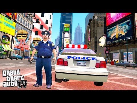 Видео: ИГРАЮ ЗА ПОЛИЦЕЙСКОГО в ЛИБЕРТИ СИТИ!! - GTA 4 (МОДЫ ГТА 4 LCPDFR)