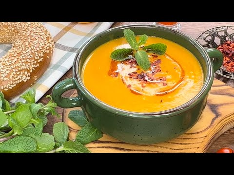 Видео: РЕЦЕПТ ОВОЩНОГО ЧЕЧЕВИЧНОГО СУПА🥕🧅SEBZELİ MERCİMEK ÇORBASI TARİFİ