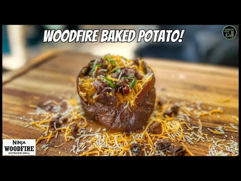Видео: Картофель, запеченный на гриле Ninja Woodfire!