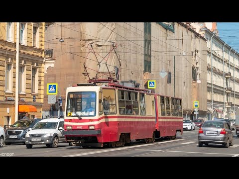 Видео: 3 трамвайный маршрут Санкт-Петербург