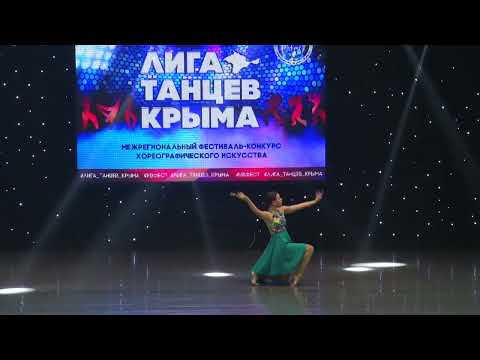 Видео: Ансамбль современного танца "Жар-Птица"  "Простому полотну я душу бы отдал". Соло Шаипова Анастасия