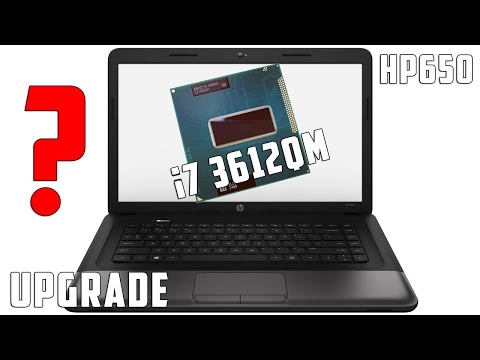 Видео: КАК УЗНАТЬ, ВОЗМОЖЕН ЛИ АПГРЕЙД НОУТБУКА НА CORE i7? НА ПРИМЕРЕ HP650 И CORE i7 3612QM