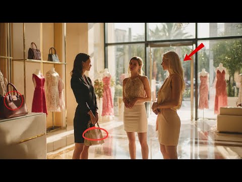 Видео: «Простую женщину выгнали из бутика. Через час подъезжает чёрный внедорожник её миллиардера-мужа.»